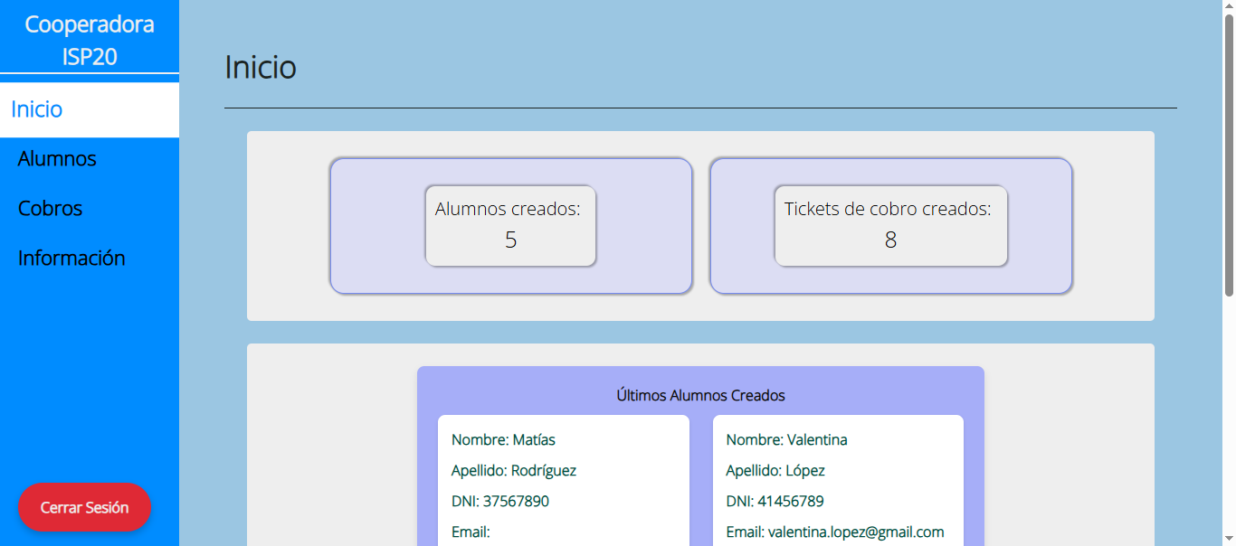 Plataforma para una Cooperadora Escolar - Imagen 2