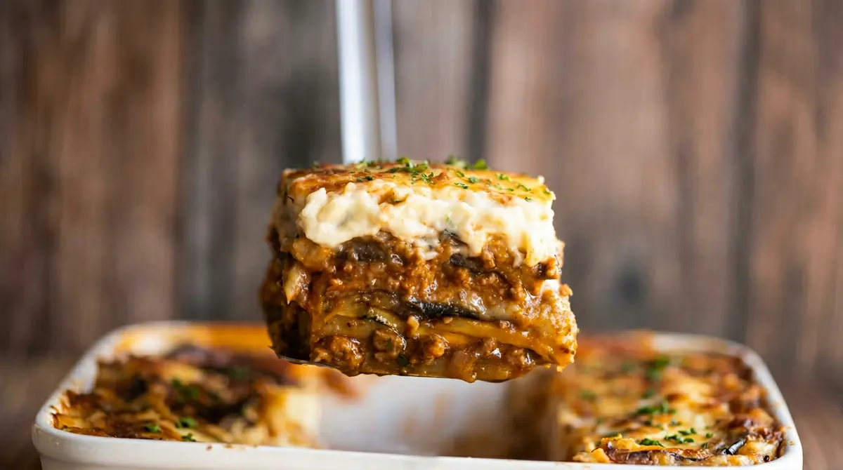 2x1 Moussaka en Taberna Griega