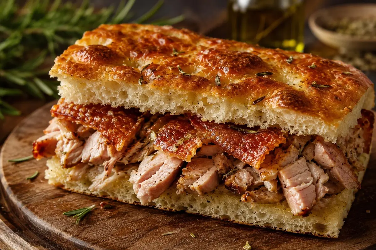 2x1 Focaccia con Porchetta en Mena
