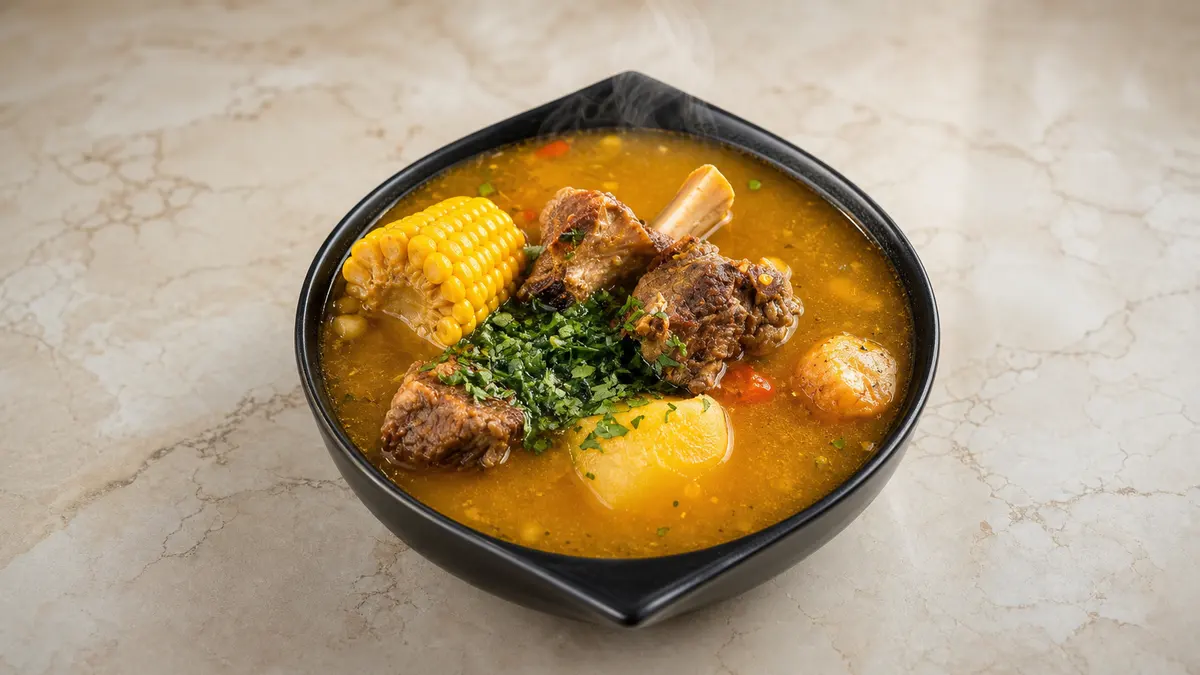 2x1 Sopa de Costilla en Sazón de Kriss