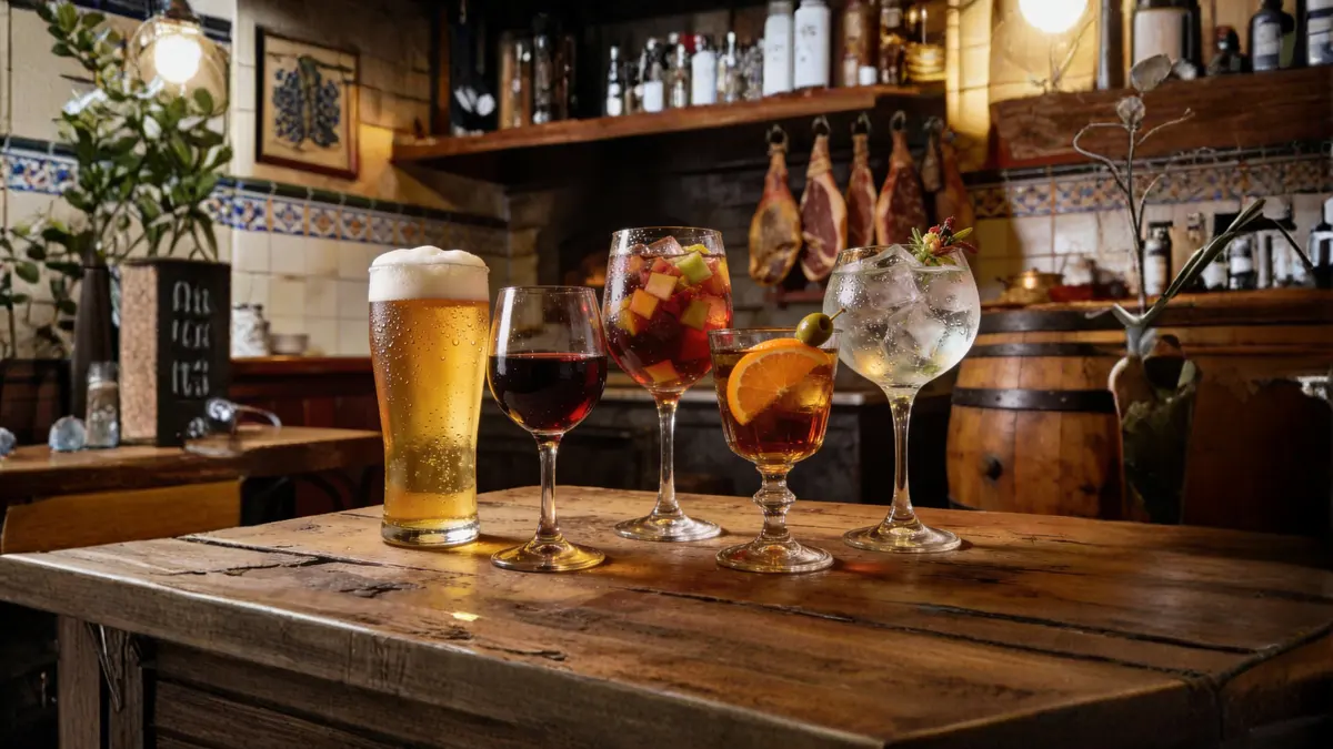 2x1 en sangría, vermut, cerveza, tinto de verano y copas! en Tapas & Más