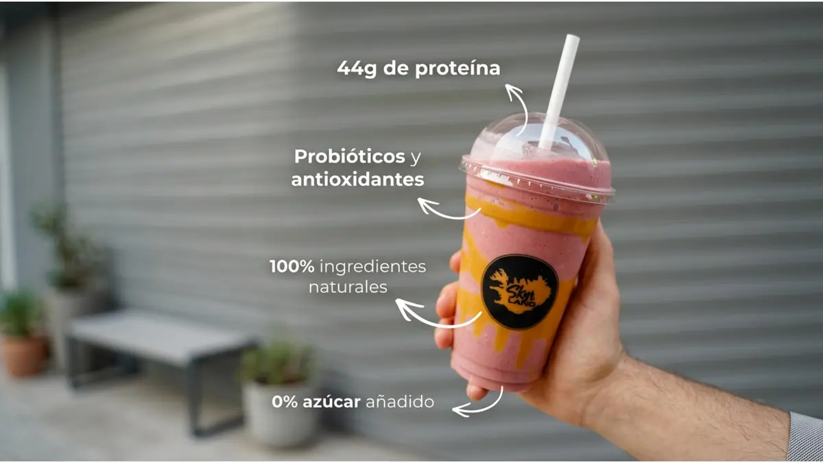 2x1 GymBro Smoothie en Skyrland