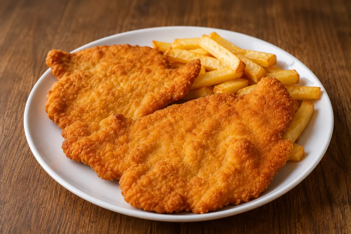 2x1 Escalope de pollo con patatas en Asador El Campero