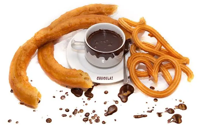 2x1 Chocolate con churros en Chocolat Madrid
