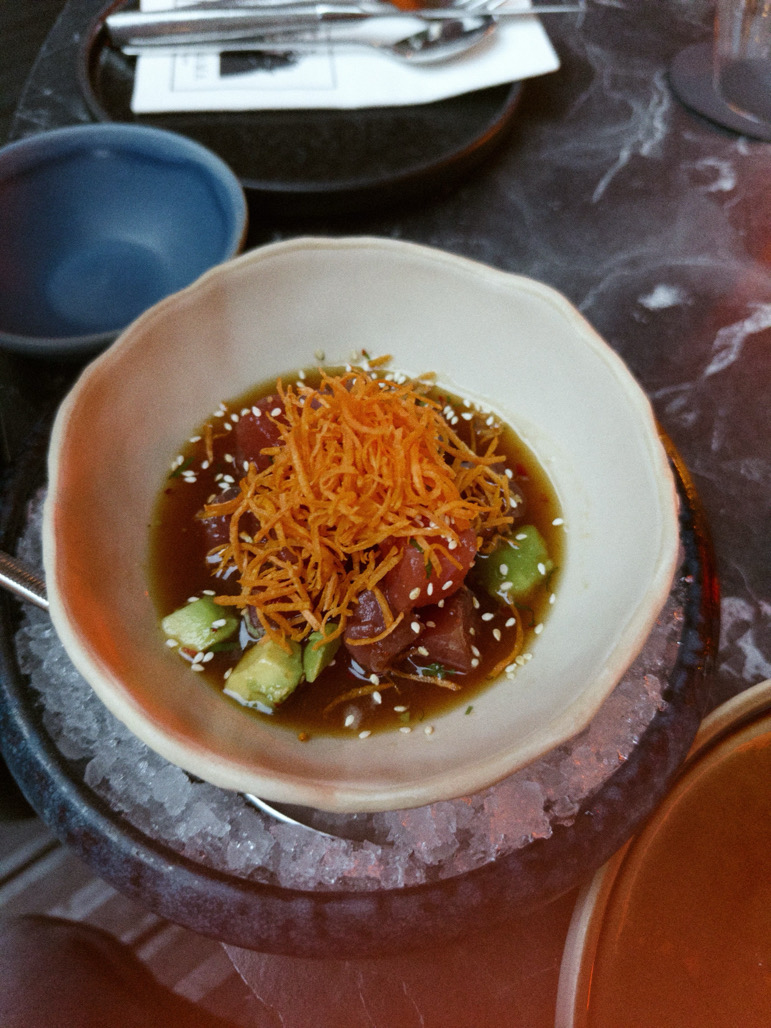 Vienas gardžiausių mano valgytų žuvies patiekalų. Viskas tobulai suderinta, žavu