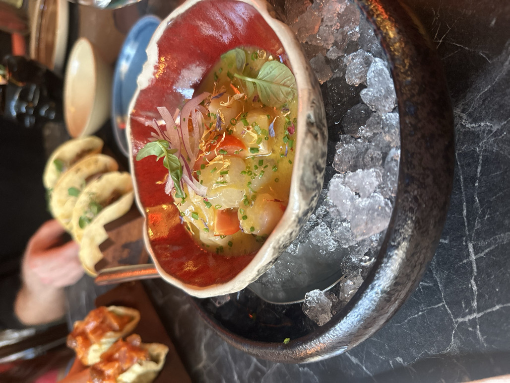 Toks jausmas, kad marinuot pradėjo tada, kada užisakėm. Žuviai max trūko skonio,