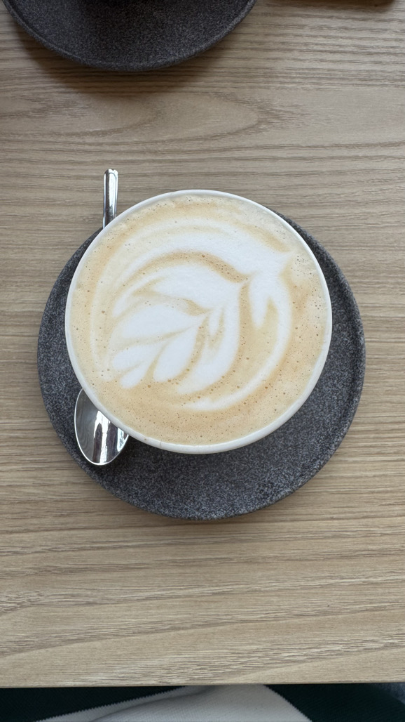 Viena geresnių ragautų latte. Kaina nedidelė.