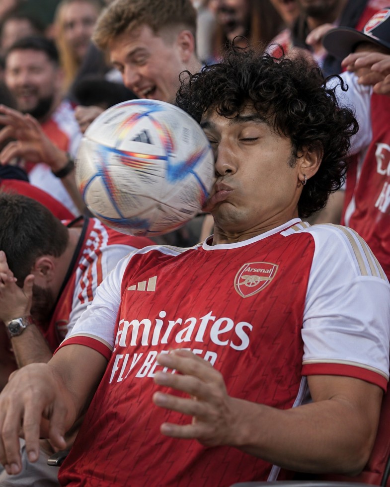 Arsenal — No. 14 AI prompt artwork