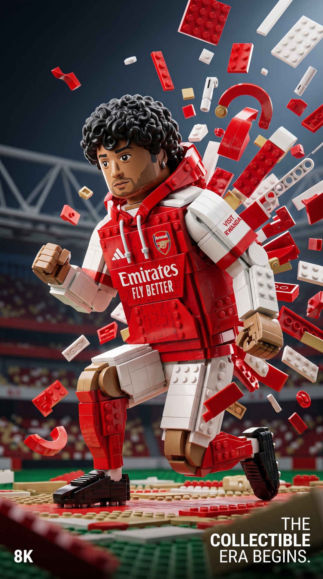 Arsenal Authentic LEGO AI prompt artwork