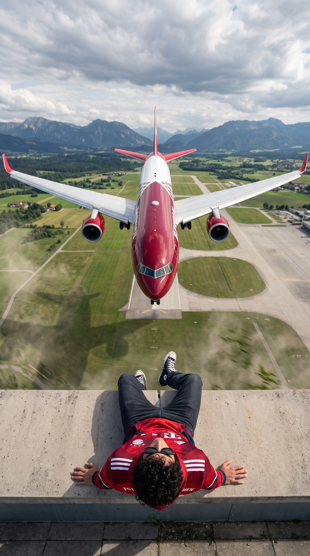 Bayern Munich – Bavarian Red Flight ✈️