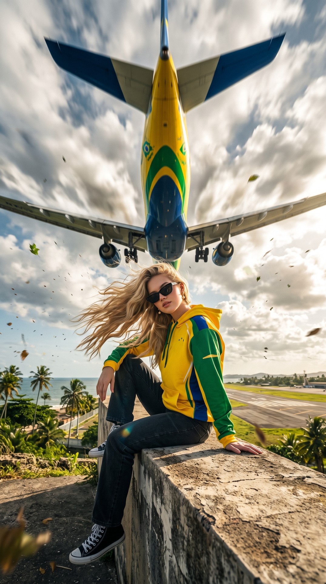 Brazil National Team – Samba Sky Flight ✈️🇧🇷