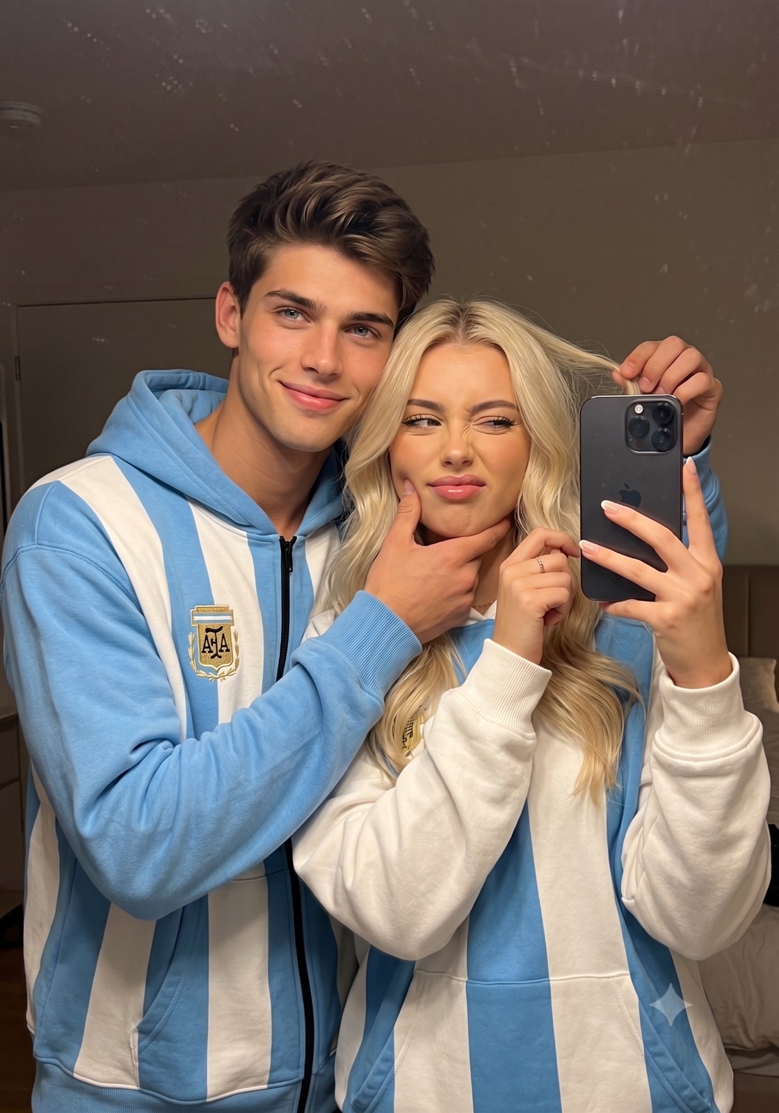 Football Couple - Argentina