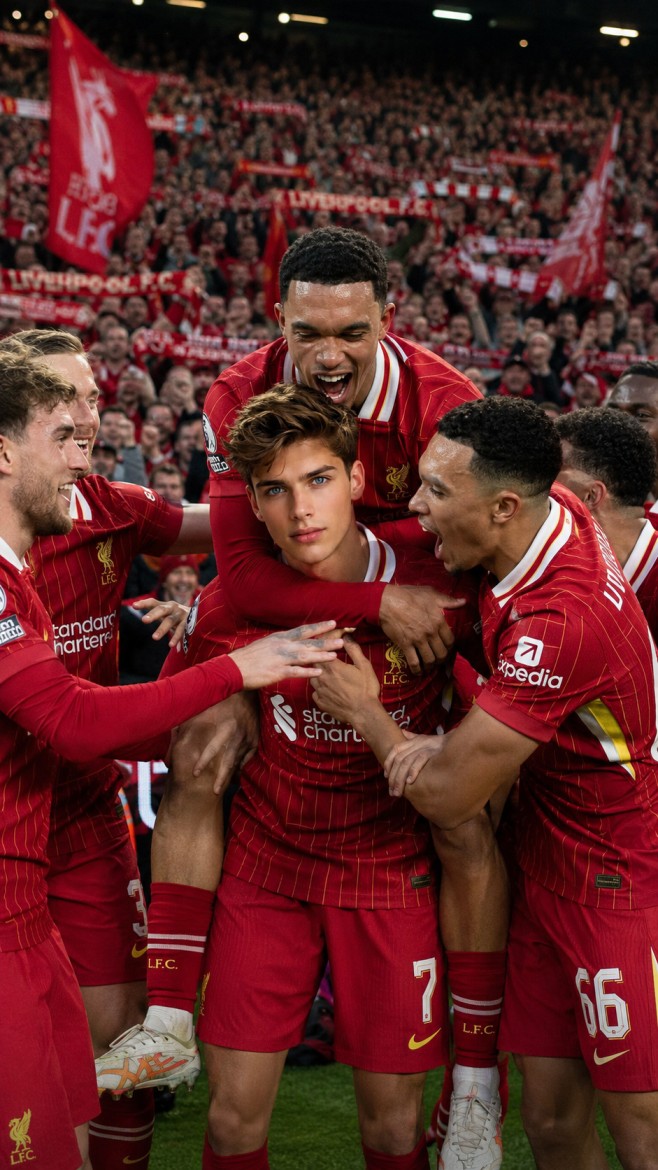 Liverpool’s Red-Hot Goal Celebration