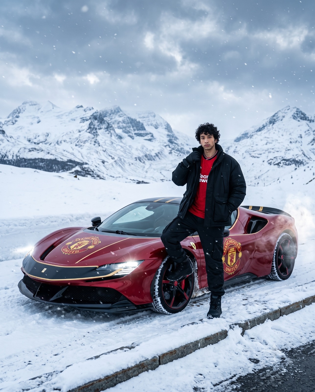 Manchester United — Ferrari SF90 Stradale