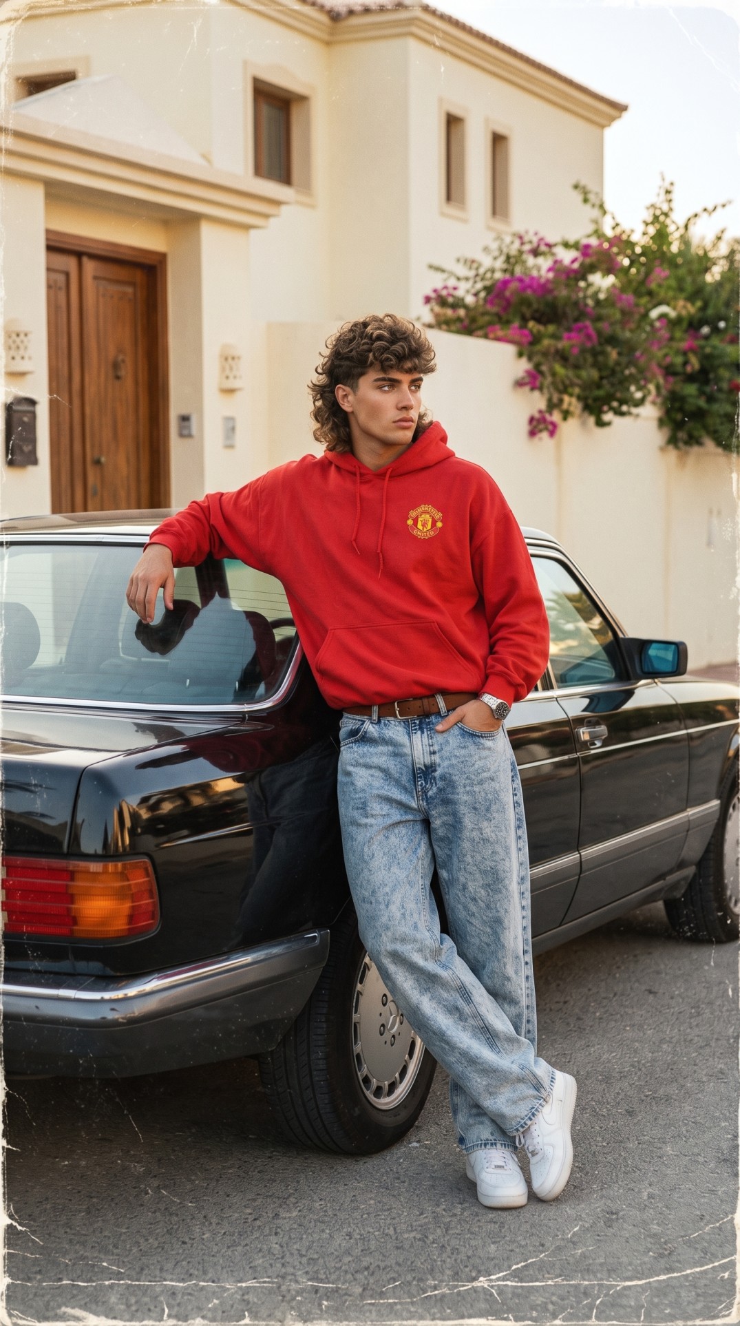 Retro Manchester United Style by Vintage
