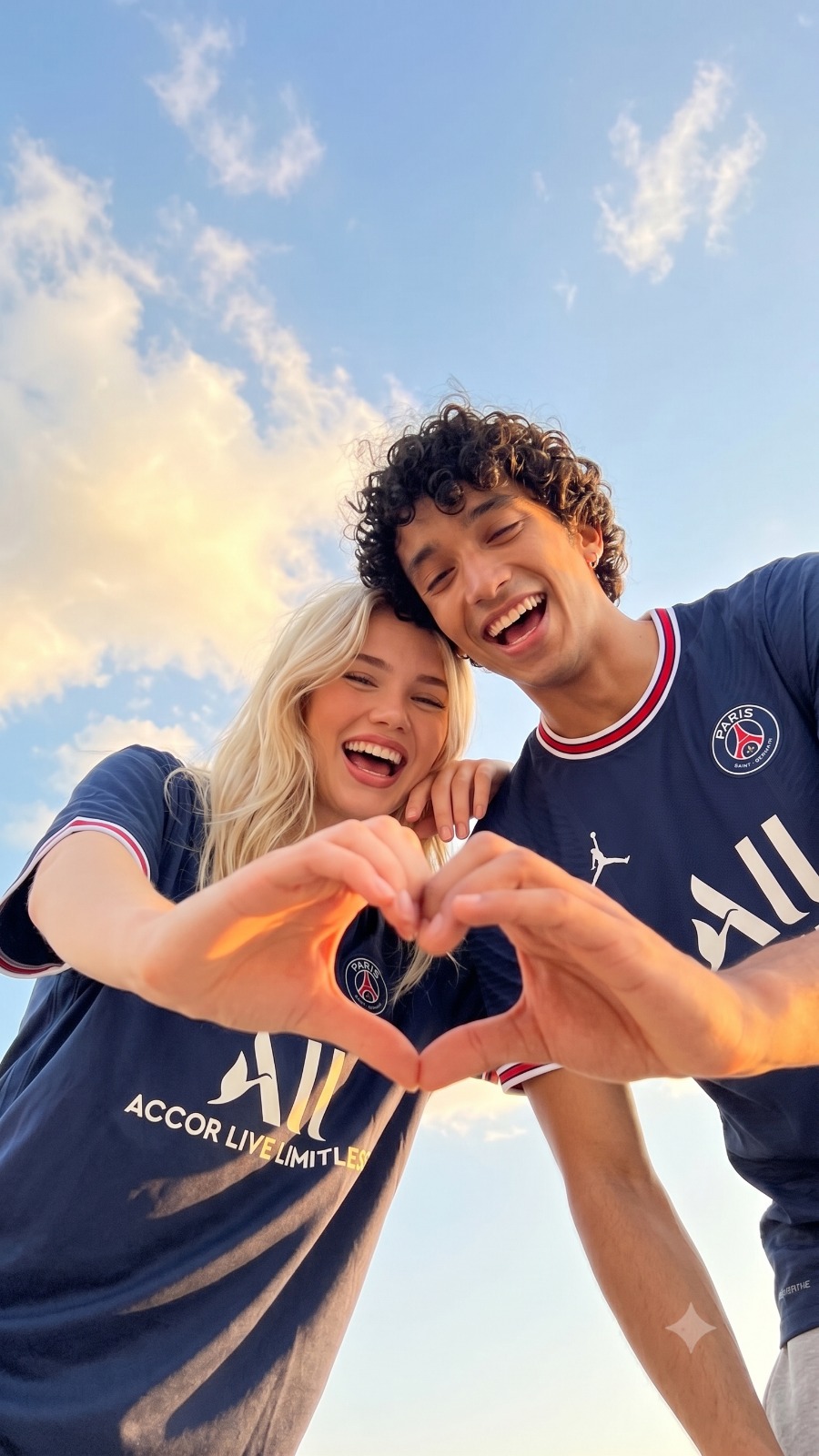 Paris Saint-Germain - Couple Prompt