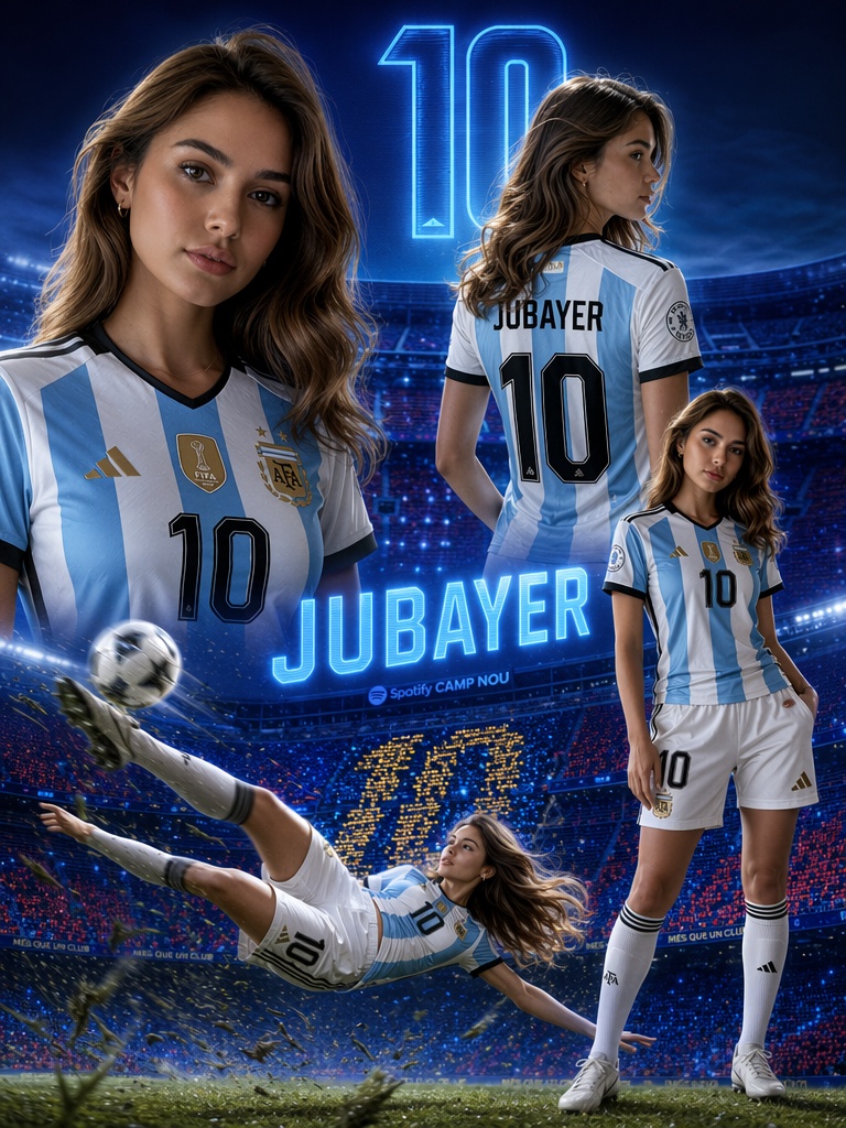 Cinematic professional soccer poster