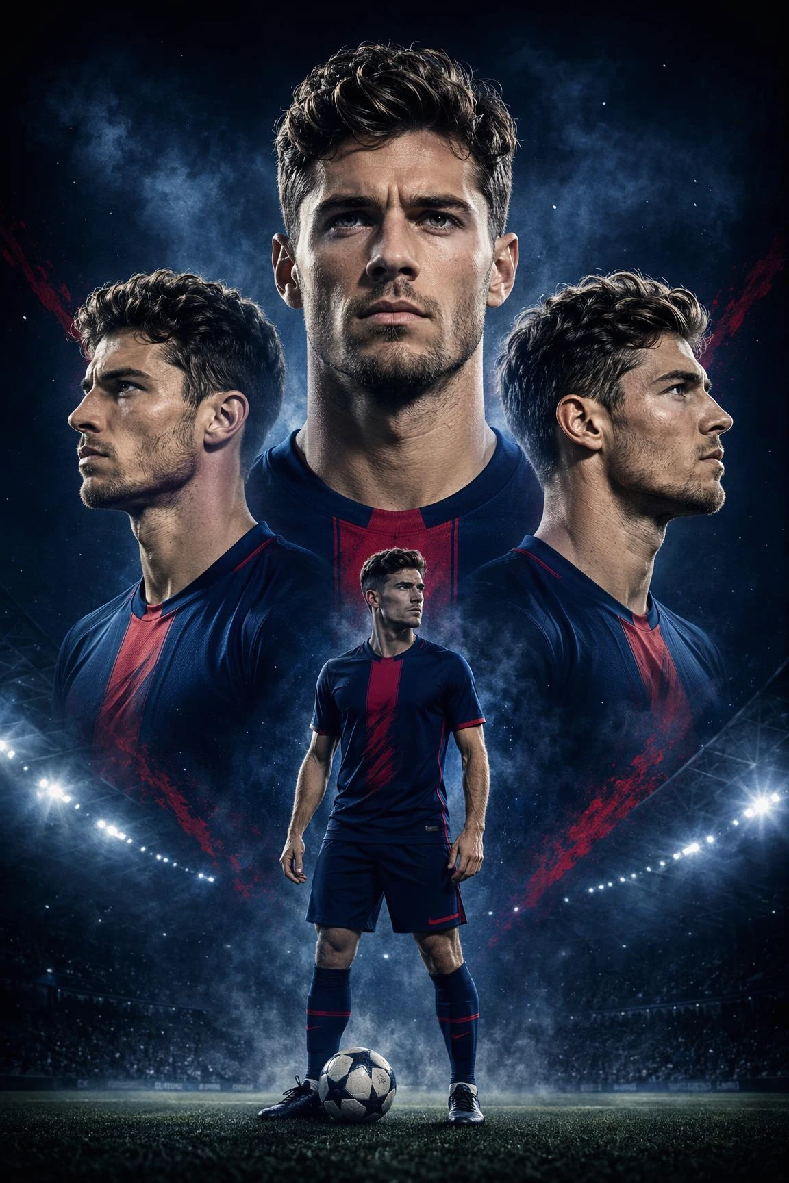 Multiple Portrait Poster