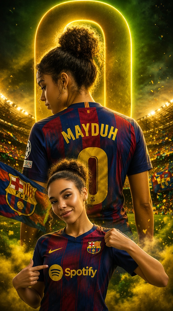 Supporter of the Barcelona Football Club