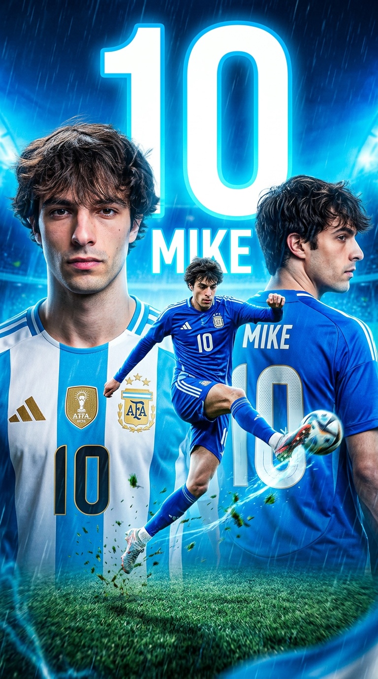 Trending football edit style