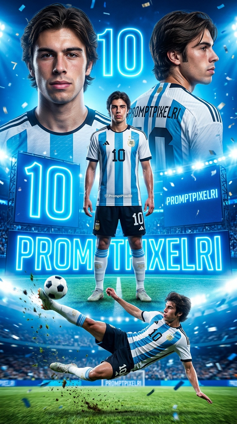 Argentina 2026 jersey with number 10