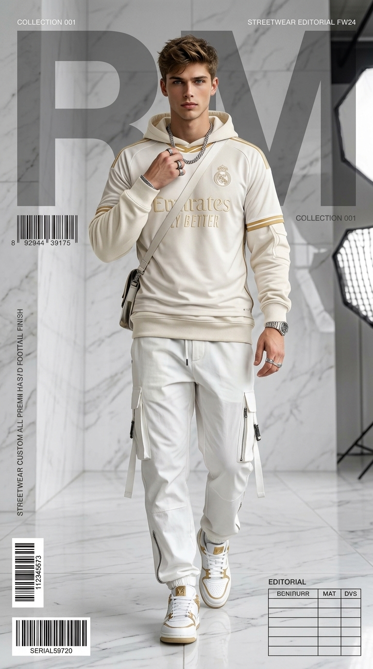 Real Madrid — RM AI prompt artwork