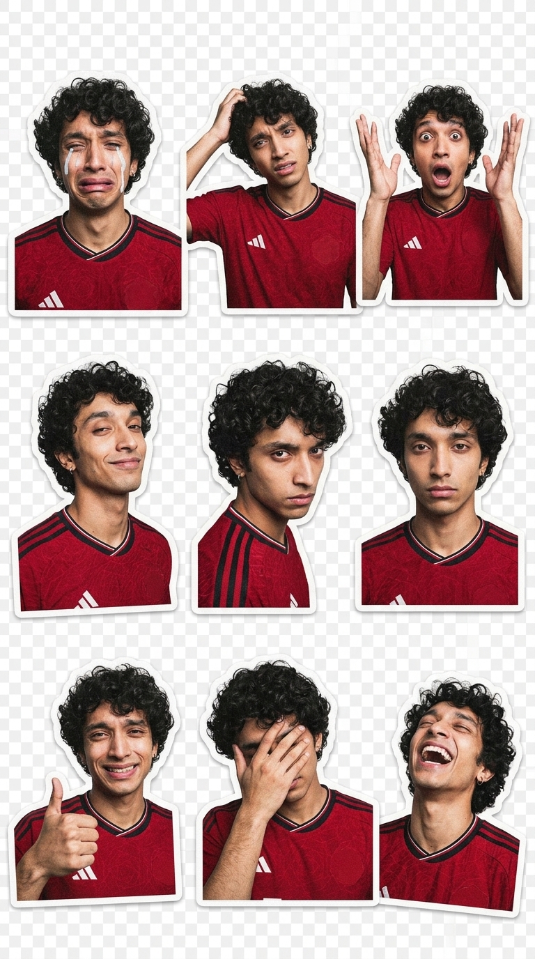 Manchester United-inspired jersey