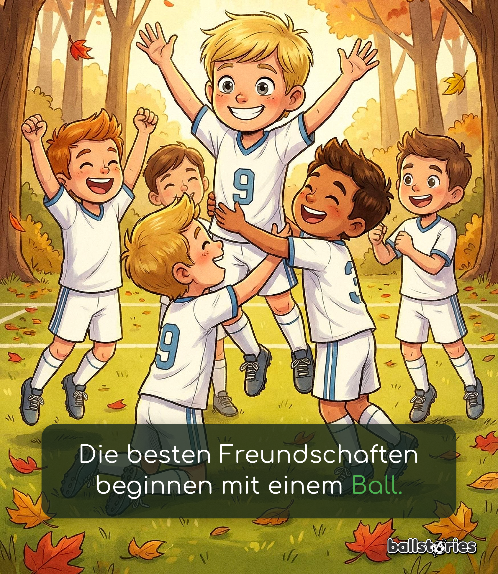 Die besten Freundschaften beginnen mit einem Ball