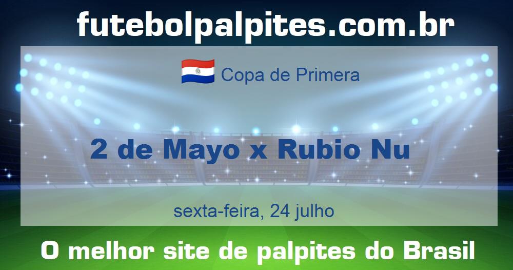 2 de Mayo x Rubio Nu 2 de Mayo x Rubio Nu