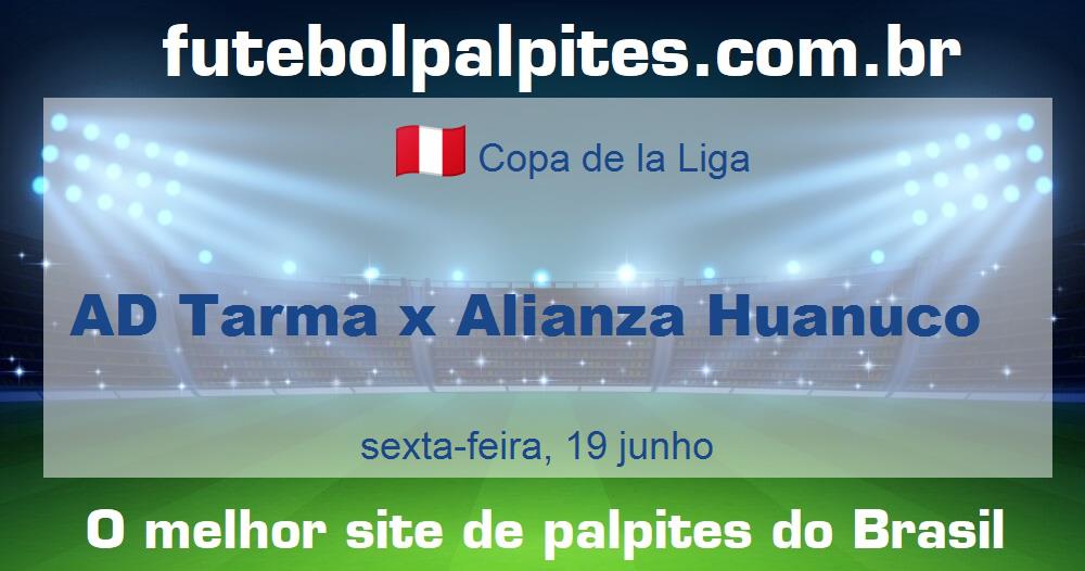 AD Tarma x Alianza Huanuco AD Tarma x Alianza Huanuco