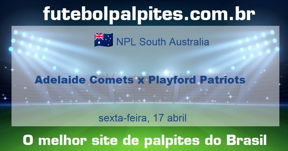 Adelaide Comets x Playford Patriots Adelaide Comets x Playford Patriots