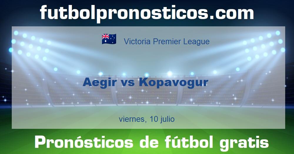 Aegir vs Kopavogur Aegir vs Kopavogur