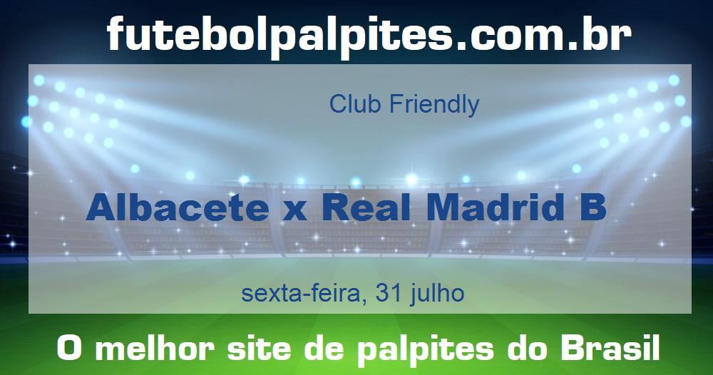 Albacete x Real Madrid B