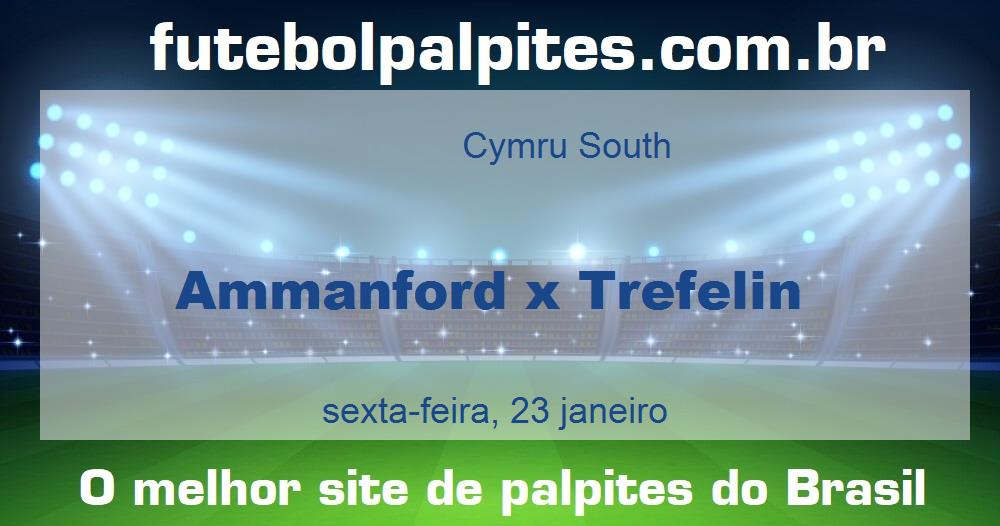 Ammanford x Trefelin Ammanford x Trefelin