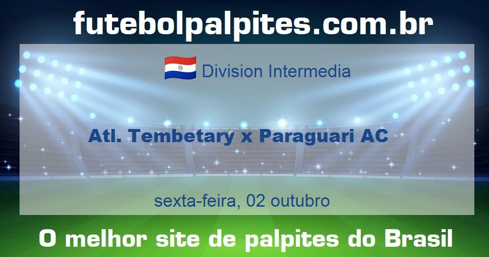 Atl. Tembetary x Paraguari AC