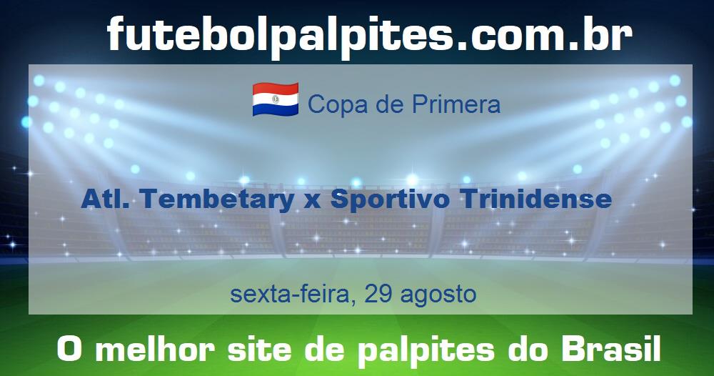 Atl. Tembetary x Sportivo Trinidense Atl. Tembetary x Sportivo Trinidense