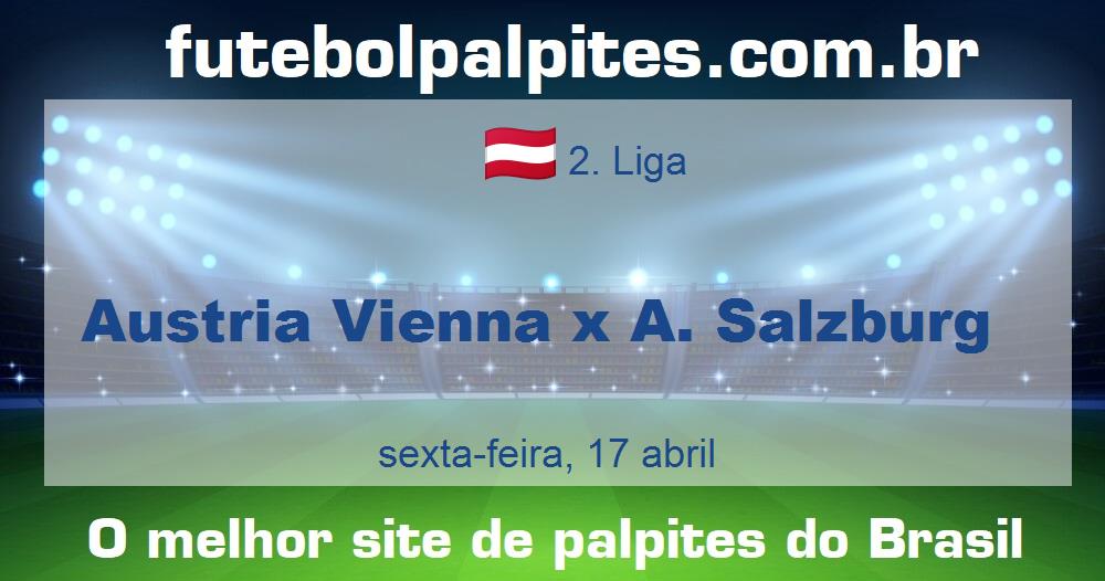 Austria Vienna x A. Salzburg