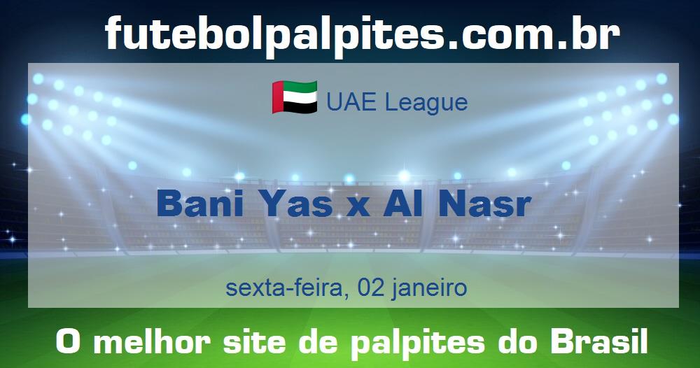 Bani Yas x Al Nasr Bani Yas x Al Nasr