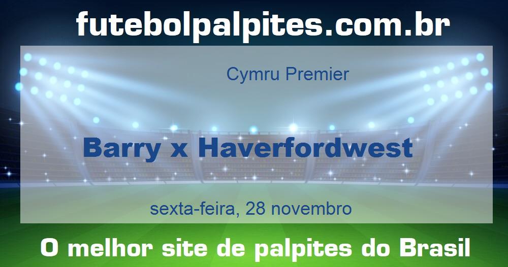 Barry x Haverfordwest