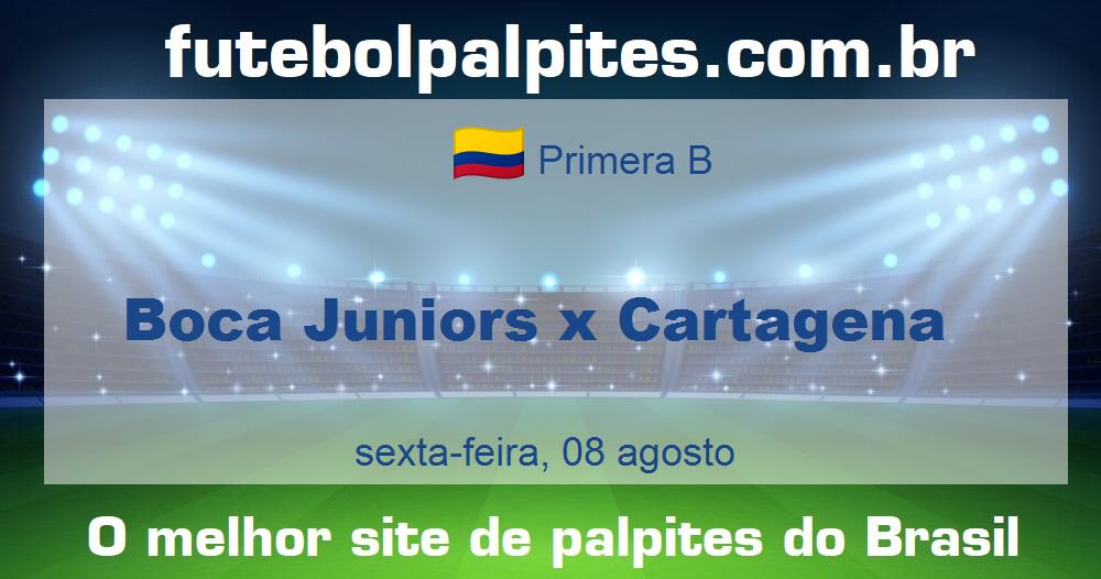 Boca Juniors x Cartagena Boca Juniors x Cartagena