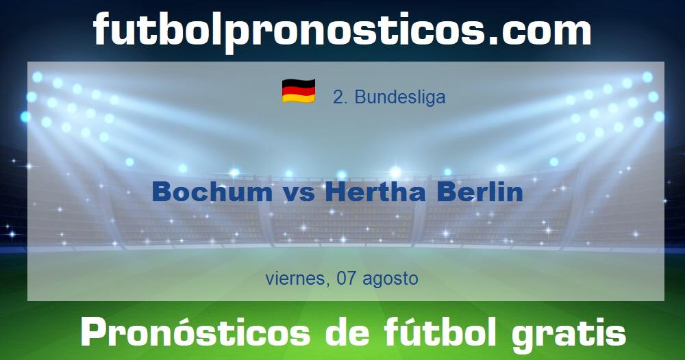 Bochum vs Hertha Berlin