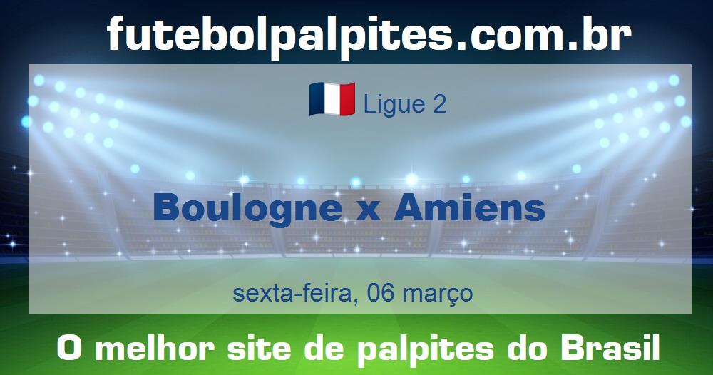 Boulogne x Amiens