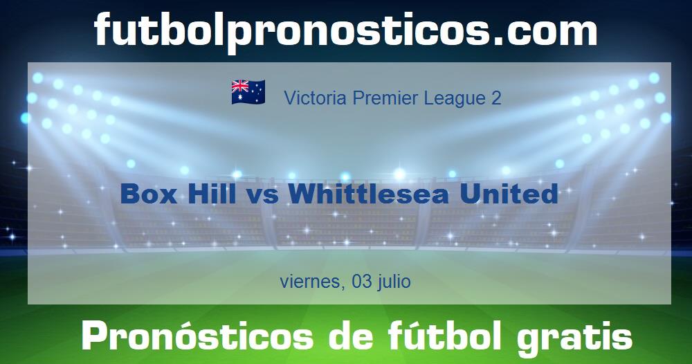 Box Hill vs Whittlesea United