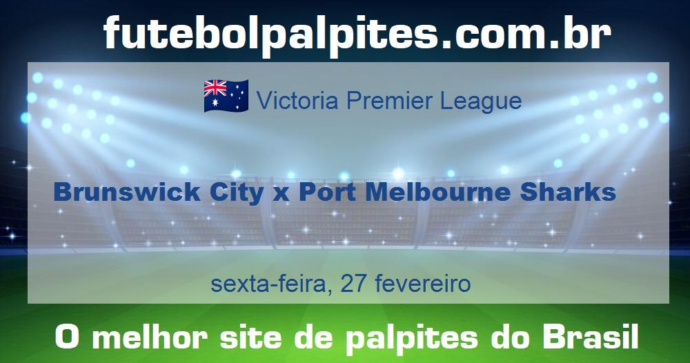 Brunswick City x Port Melbourne Sharks
