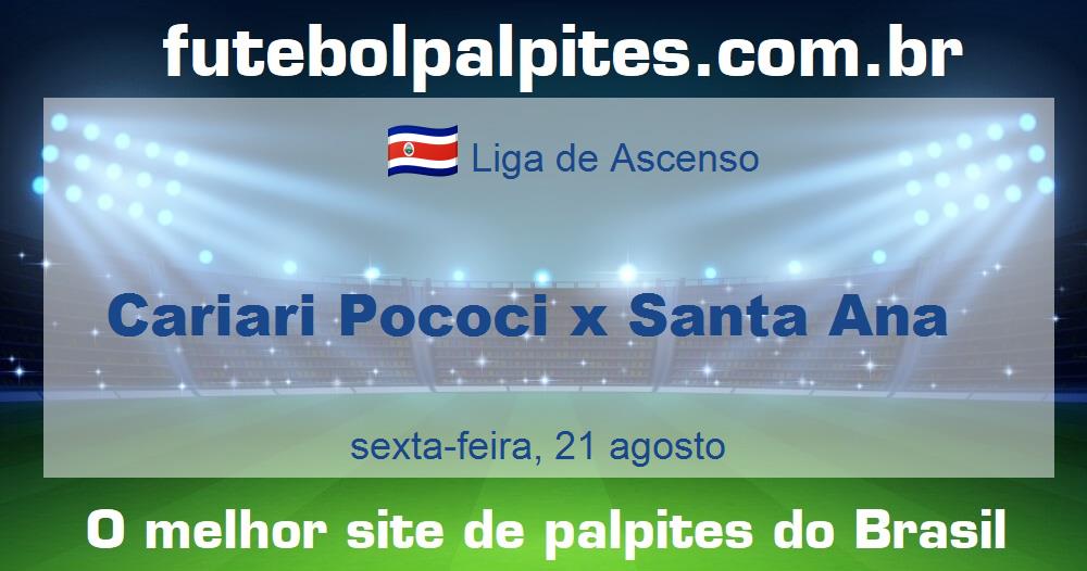 Cariari Pococi x Santa Ana Cariari Pococi x Santa Ana