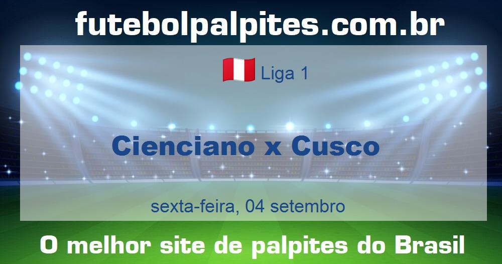Cienciano x Cusco Cienciano x Cusco
