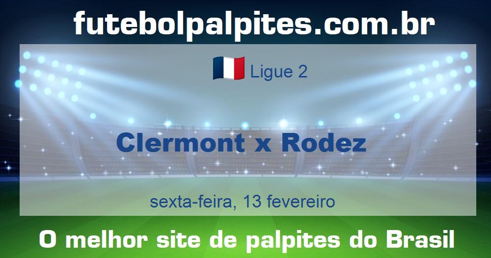Clermont x Rodez