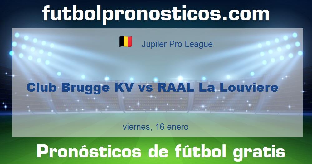 Club Brugge KV vs RAAL La Louviere