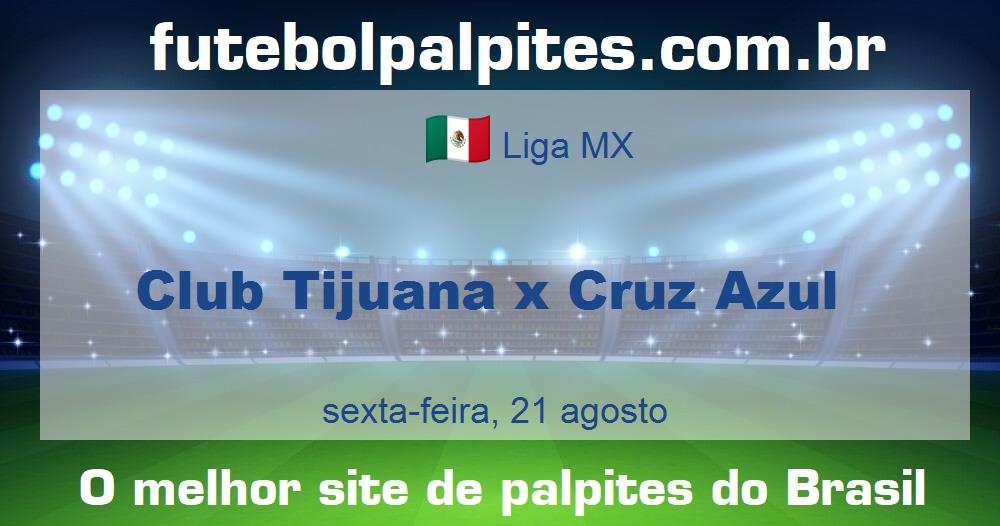 Club Tijuana x Cruz Azul