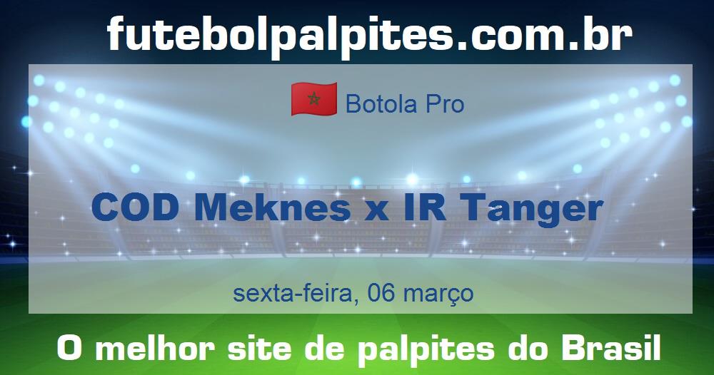 COD Meknes x IR Tanger